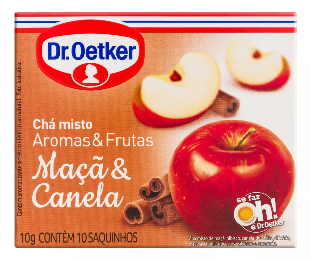 Segunda imagem para pesquisa de chá dr oetker