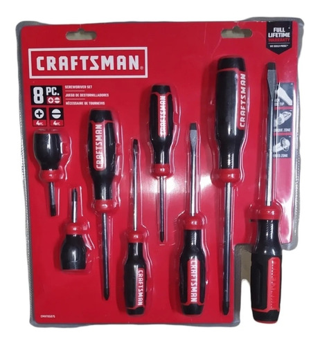 Juego De Destornilladores Craftsman De 4 Piezas Modelo 86620