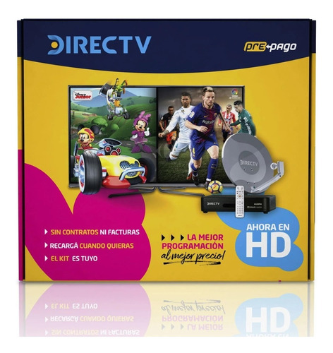 Kit Prepago Directv Antena 60 Cm Distribuidor Autorizado