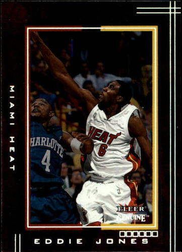 2001-02 Fleer Genuine #93 Eddie Jones Miami Heat