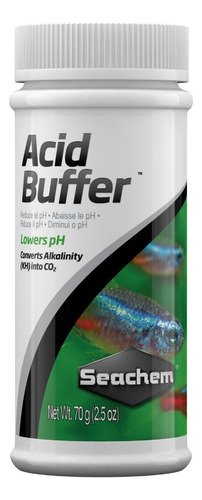 Seachem Acid Buffer 70g Acidificante E Tamponador P Aquarios