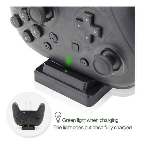 Controladores Joy-con Pro Charger Dock 6 En 1 Para Nintendo