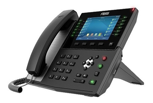 Teléfono empresarial Fanvil X7c IP de 20 líneas (PoE) Wifi Giga