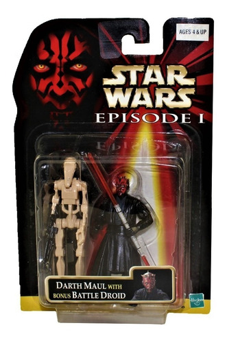 Star Wars Episodio 1 Set De Dath Maul Con Battle Droid!!!!