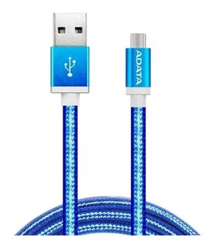Adata Cable Micro Usb Celular V8 Original Carga Y Datos Tela