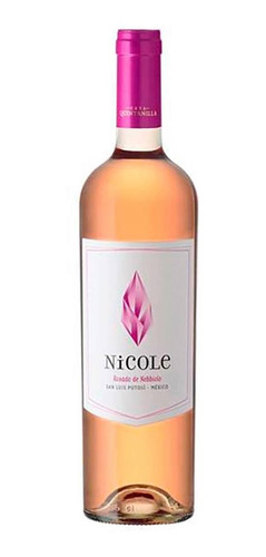 Imagen 1 de 1 de Vino Rosado Nicole Semi Dulce 750 Ml