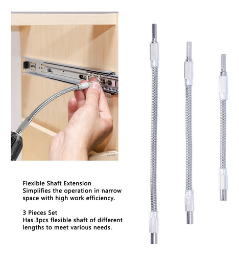 Extensor De Broca Universal De Extensión De Eje Flexible De