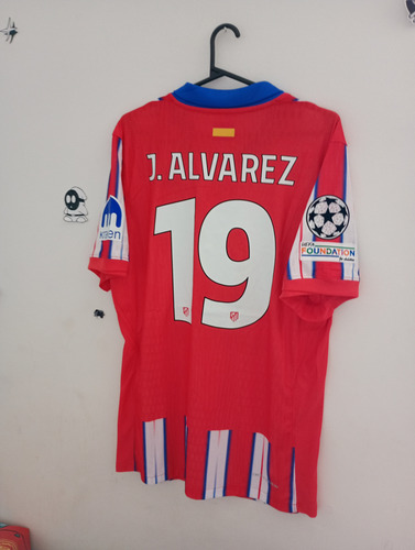 Camiseta Nike Atlético De Madrid #19 Julian Alvarez 24/25