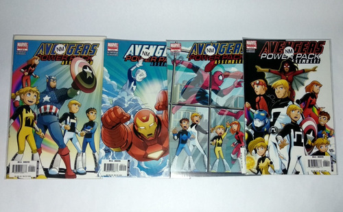 Avengers Power Pack Assemble Marvel Gurihiru Set De 4 Comics