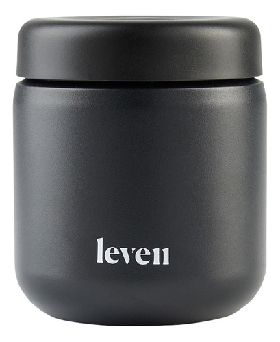 Jarro Termico Leven Lifestyle Unisex Negro Ras