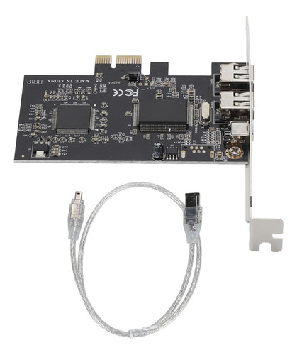 Tarjeta Firewire Pcie 1x A 1394a, Diseño De Doble Chip, Elev