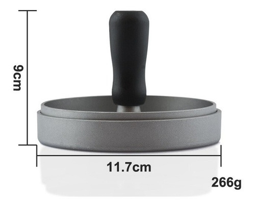 Molde Para Carne De Hamburguesa+50papel De Silicona