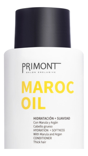 Acondicionador Primont Maroc Oil Con Aceite De Argan X400ml