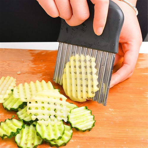K Cortadora De Patatas De Acero Inoxidable Y Herramienta De