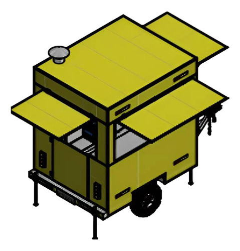 Projeto Food Trailer Lanches Carretinha Reboque 1 Eixo Pdf