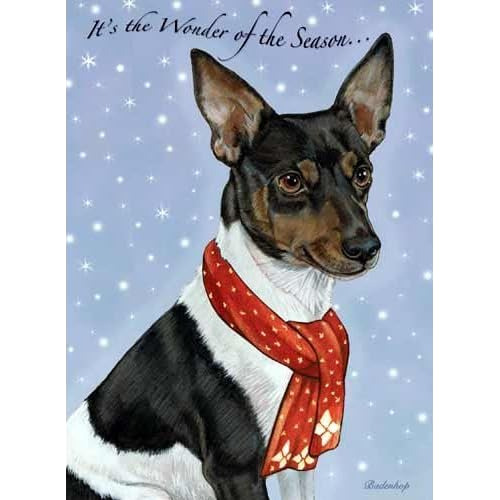 Tarjetas De Navidad De Rat Terrier