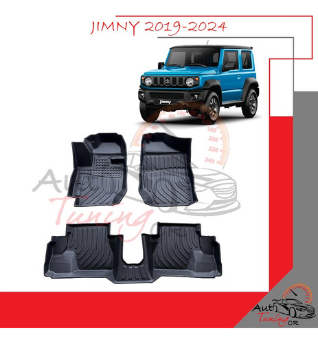 Alfombras Tipo Bandeja Suzuki Jimny 2019-2024