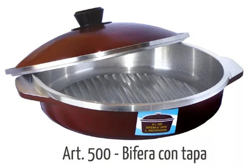 Bifera Con Tapa Eterna Art500 Aluminio Muebles Almer