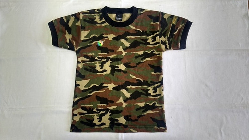 Playera De Camuflaje T - Militar, Gotcha, Camping, Cacería