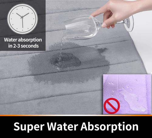 Alfombra De Baño Yimobra, Espuma Viscoelástica