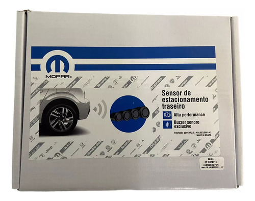 Kit Sensor Estacionamento Traseiro Jeep Renegade
