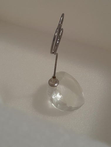 Soporte Para Recuerdos Diseño Corazon De Cristal