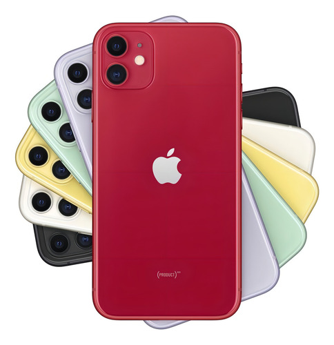 Apple iPhone 11 (64 GB) - (PRODUCT)RED - Excelente (Reacondicionado)