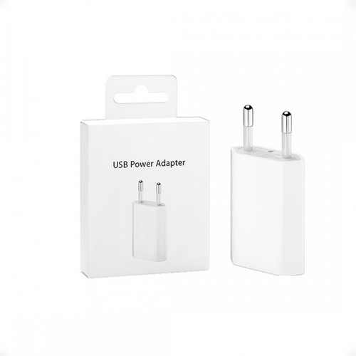 Ficha Cargador 1 Port Usb A Lightning 1 Amper Caja - Otec