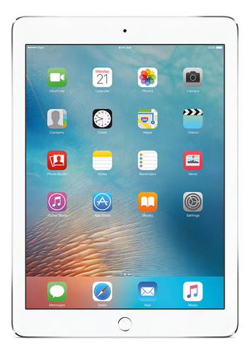 iPad Pro 1st generation 2016 A1674 9.7" con red móvil 32GB silver 2GB de memoria RAM - Excelente (Reacondicionado)