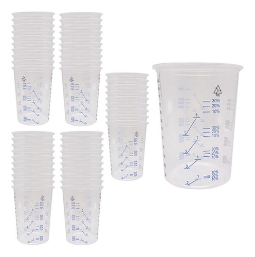 Youpin Vasos De Plástico Transparente Desechables Para