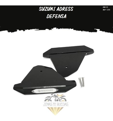 Slider Defensa,mataburro Partes Lujo Moto Suzuki Adress