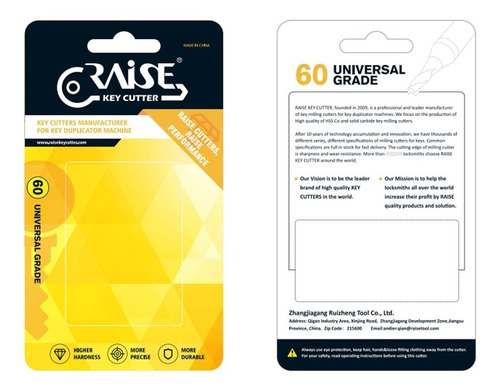 Imagen 7 de 8 de Fresa 2mm Tungsteno 3 Filos Para Multipunto Raise P-3699