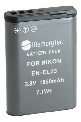 Bat Eria En-el23 Para Nikon Coolpix P600 P610 P900 S810 B700