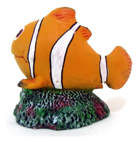 Peixe Palhaço Nemo Grande Enfeite Decoração De Aquário.