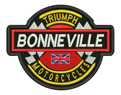 670 Parche Bordado Triumph Bonneville