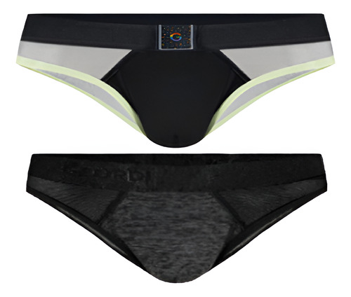 Bóxer Brief 2 Piezas Set Pack Calzoncillo Original Caballero