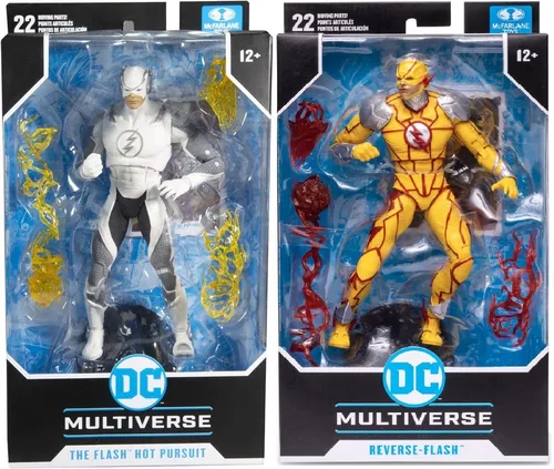 Mcfarlane Dc Multiverse Flash Hot Pursuit Y Reverse Flash