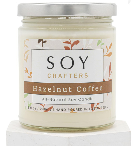 Velas De Soja Natural Para El Hogar  Vela Perfumada De Café