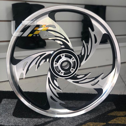 Imagem 2 de 5 de Roda Liga Leve Dianteira Cg 150 Titan Fan Freio Disco