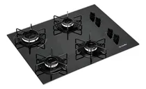 Comprar Anafe con alimentación a gas - Mueller MCG114BG1 color negro - 4 hornallas
