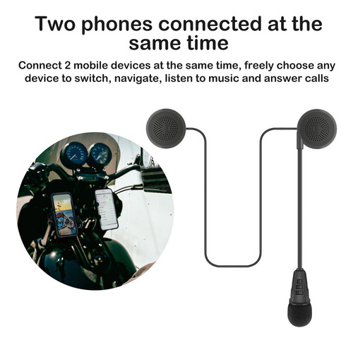 Ipawty Auriculares De Intercomunicación Para Motocicleta 1