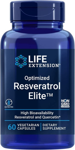 Life Extension Optimized Resveratrol Elite X 60 Cáps