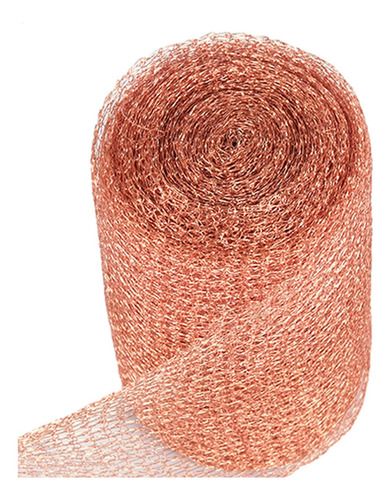 Barrera De Malla De Alambre De Cobre Red Densa De Doble Capa