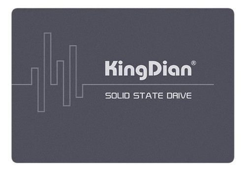 Imagen 1 de 4 de Disco sólido SSD interno KingDian S370-256GB 256GB