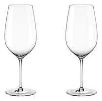 Comprar Set X 2 Copas De Cristal Vintage Copa Balon Con Caja Regalo