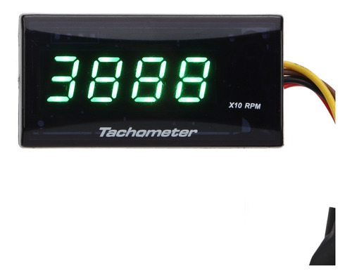 Tacómetro Dc 12 V Para Motocicleta, Pantalla Lcd Ultrafina,