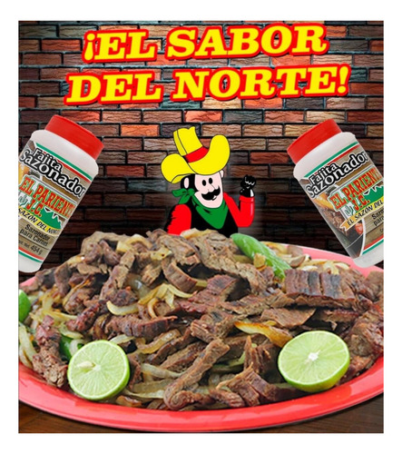 Sazonador El Pariente J.c. Para Carnes Fajita 200 Gr