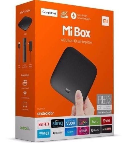 Xiaomi Mi Box 4k Hdr Android Tv 6.0 & Google Cast Mdz-16-ab