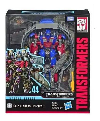 Optimus Prime Studio Series 44 Transformers Detalle Empaque