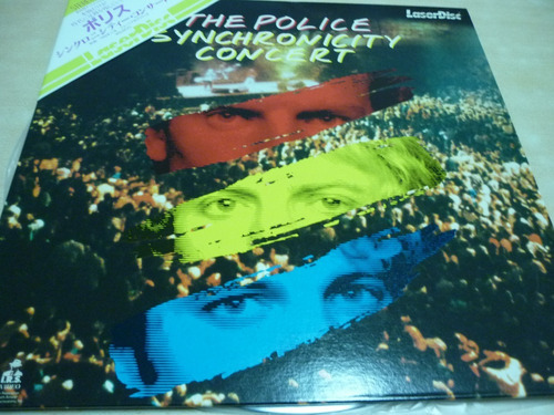 The Police Synchronicity Concert Laser Disc Japones  Jcd055